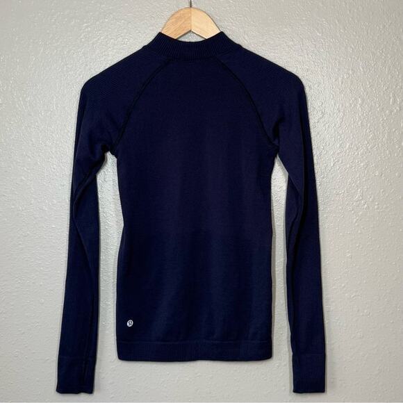 Lululemon Women’s Rest Less Swiftly Run Performance Sweater Sweater Blue Size S - Picture 3 of 9